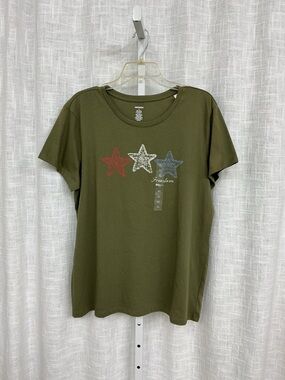 NEW Olive Green Crewneck Tee XL